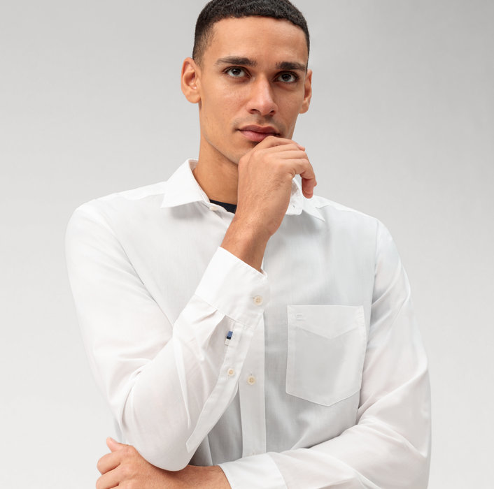 Oblymp Casual, Freizeithemd, regular fit, Kent, Ecru Online Shopping