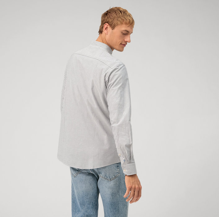 Oblymp Casual, Freizeithemd, regular fit, Kent, Schwarz Jubiläumsangebot