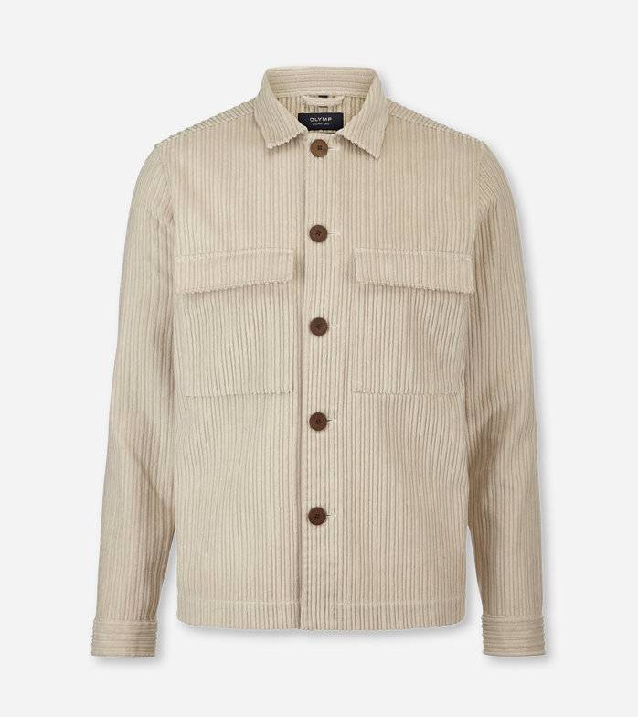 Oblymp SIGNATURE Casual, Freizeithemd, Overshirt, Kent, Off White Letzter Tag