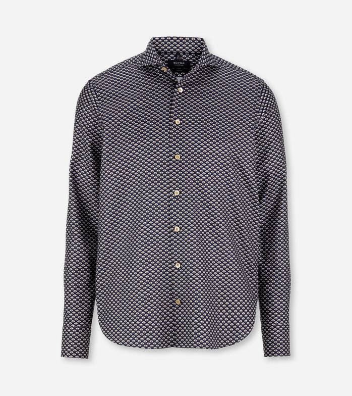 Oblymp SIGNATURE Casual, Freizeithemd, tailored fit, SIGNATURE Hai, Nachtblau