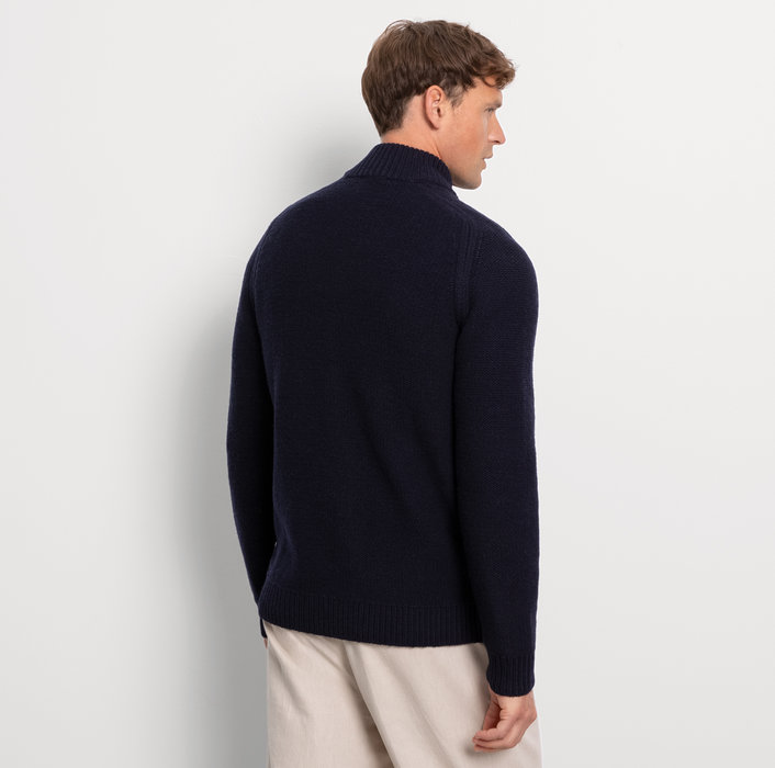 Oblymp Casual Strick, Strickjacke, Marine Rabatte dieses Monats