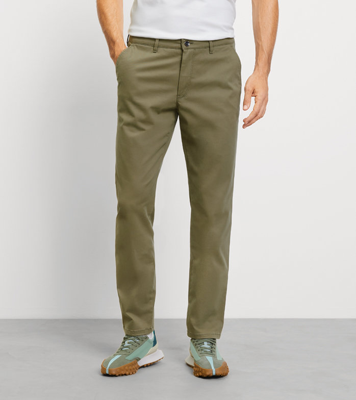 Oblymp Chino, modern fit, Hose, Oliv im Angebot