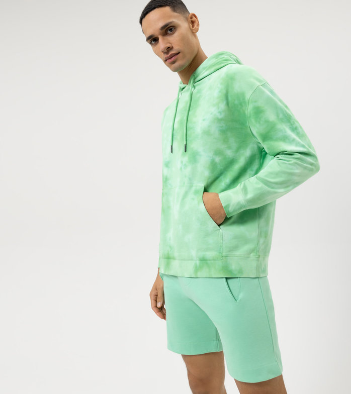 Oblymp Level Five Sweat, Hoodie, body fit, Hellgrün Rabatt