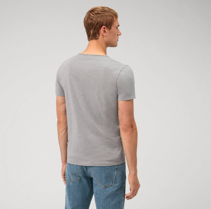 Oblymp Casual Wirk, T-Shirt, Silbergrau Saisonschlussverkauf