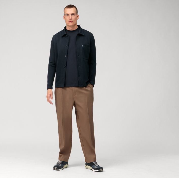 Oblymp Casual Wirk, T-Shirt, relaxed fit, Marine Osterangebot