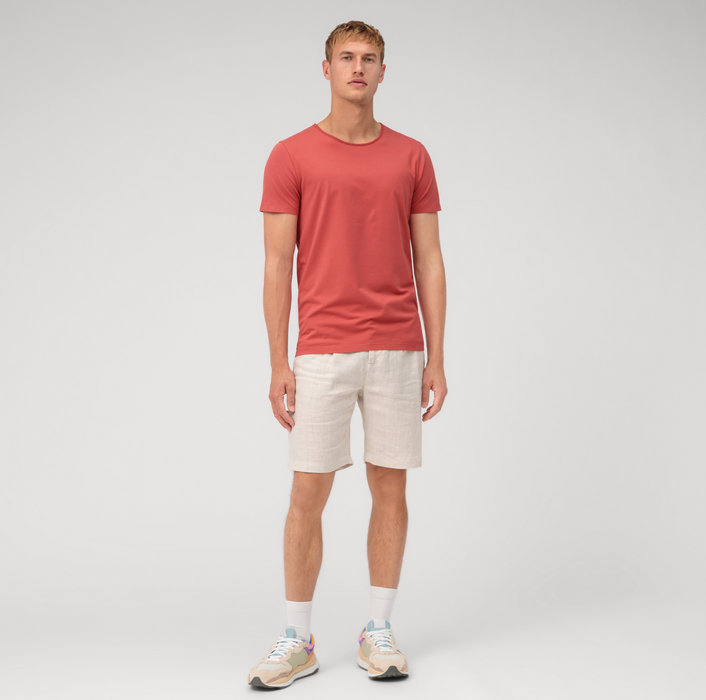 Oblymp Casual Wirk, T-Shirt, Rosenholz Lagerräumung