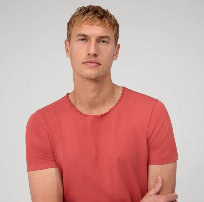Oblymp Casual Wirk, T-Shirt, Rosenholz Lagerräumung