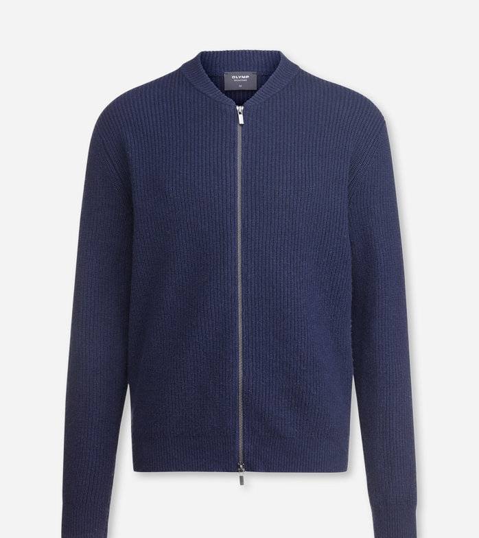 Oblymp SIGNATURE Strick, Strickjacke, Nachtblau Letzte 3 Tage