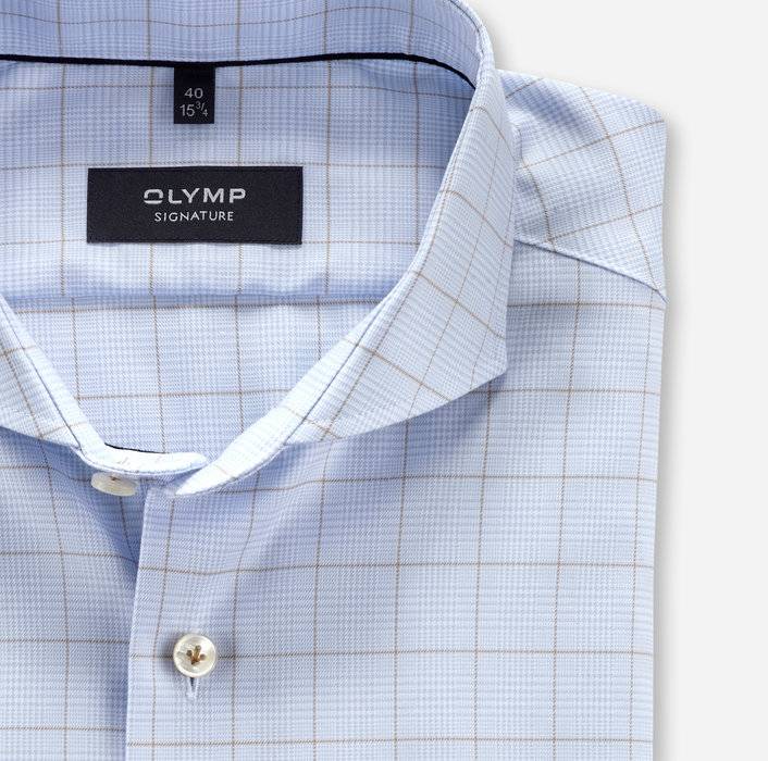 Oblymp SIGNATURE, Businesshemd, tailored fit, SIGNATURE Hai, Hellblau Zeitbegrenzte Promotion