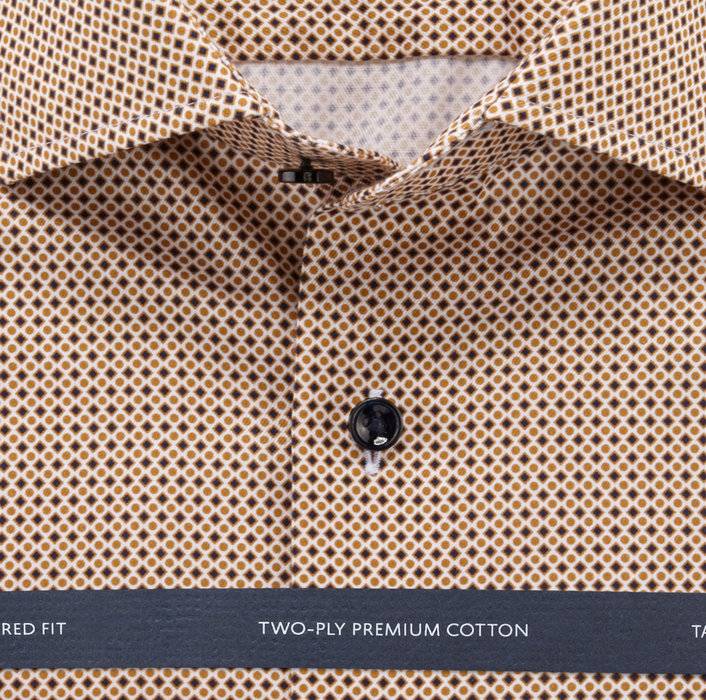 Oblymp SIGNATURE, Businesshemd, tailored fit, SIGNATURE Kent, Caramel Black Friday