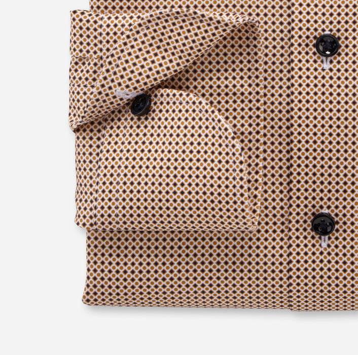 Oblymp SIGNATURE, Businesshemd, tailored fit, SIGNATURE Kent, Caramel Black Friday