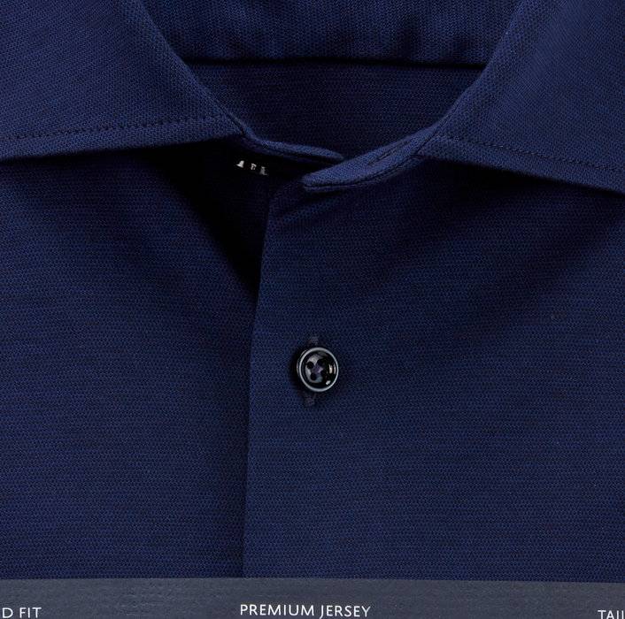 Oblymp SIGNATURE, Businesshemd, tailored fit, SIGNATURE Kent, Nachtblau Jubiläumsangebot