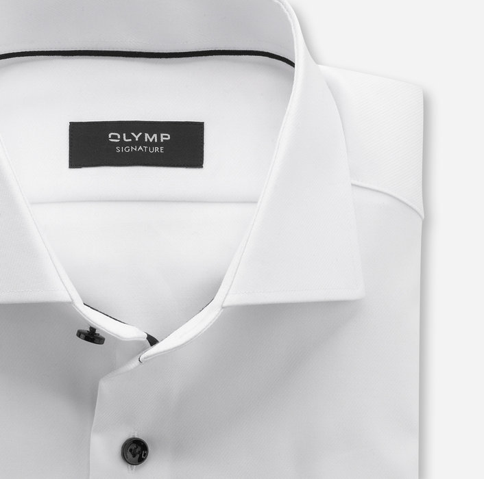 Oblymp SIGNATURE, Businesshemd, tailored fit, SIGNATURE Kent, Weiß Neueste Mode