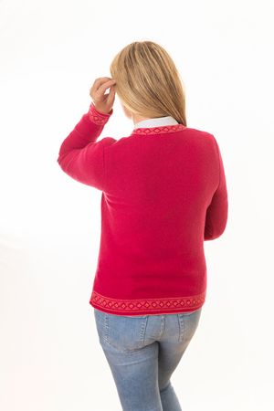 Pezzo D'oro Damentrachtenstrickjacke pink, reine Merinowolle,nachhaltig aus Bayern 50% Rabatt für begrenzte Zeit