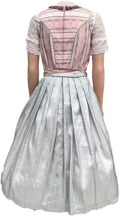 Pezzo D'oro Designer Dirndl Midi rose/silber Festtagsdirndl,Pezzo D&#039;oro Cyber Monday