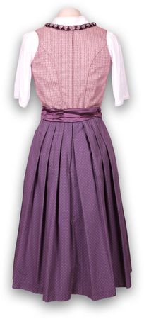 Pezzo D'oro Designer Wiesndirndl Oktoberfestdirndl beerefarben Midilänge Muttertagsangebot