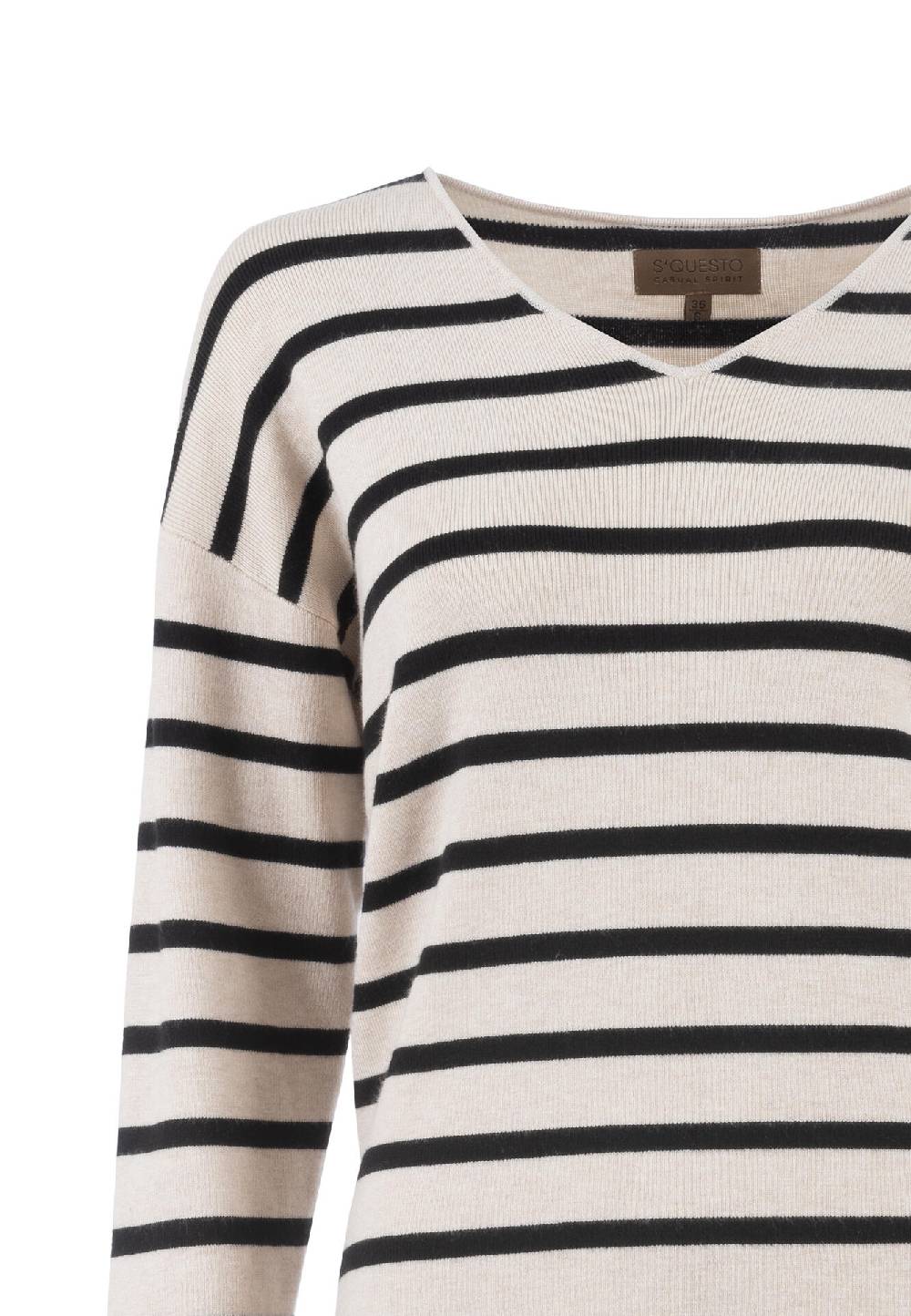 Sonia Originelli Leichtstrickpullover, 1/1 Pullover, V-Ausschnitt - Fashion, Damenmode, Herrenmode Letzter Tag