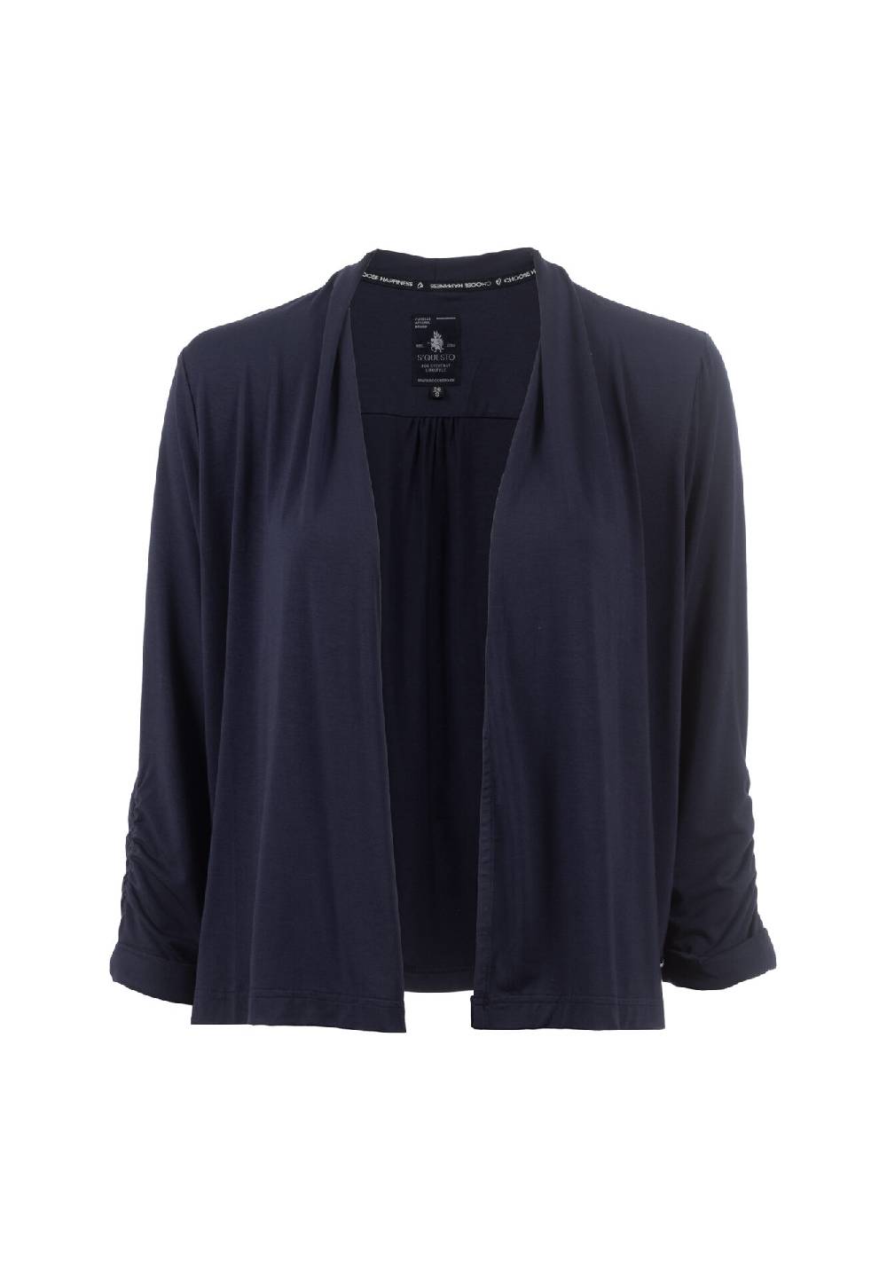 Sonia Originelli Sweatjacke, 3/4 Arm, Schalkragen - Fashion, Damenmode, Herrenmode Neueste Mode