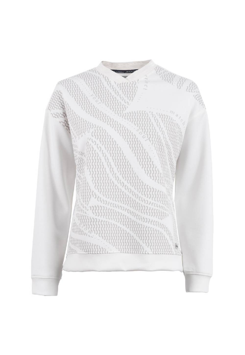 Sonia Originelli Leichtsweatshirt, 1/1 Arm, V-Ausschnitt - Fashion, Damenmode, Herrenmode