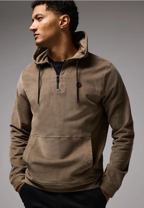 ﻿Street One Cord-Hoodie 50% Rabatt mit kostenlosem Versand