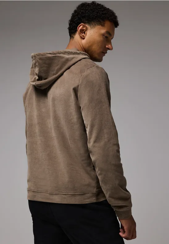﻿Street One Cord-Hoodie 50% Rabatt mit kostenlosem Versand