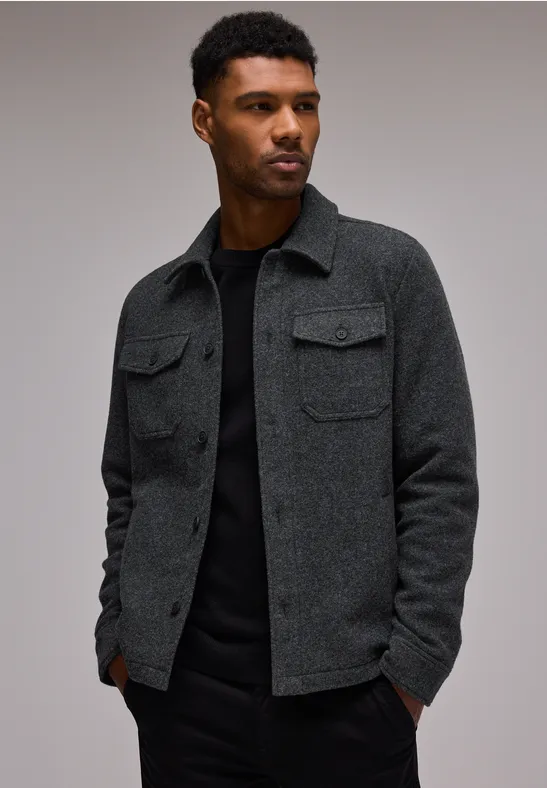 Street One Overshirt in Woll-Optik Begrenzt auf 3 Tage