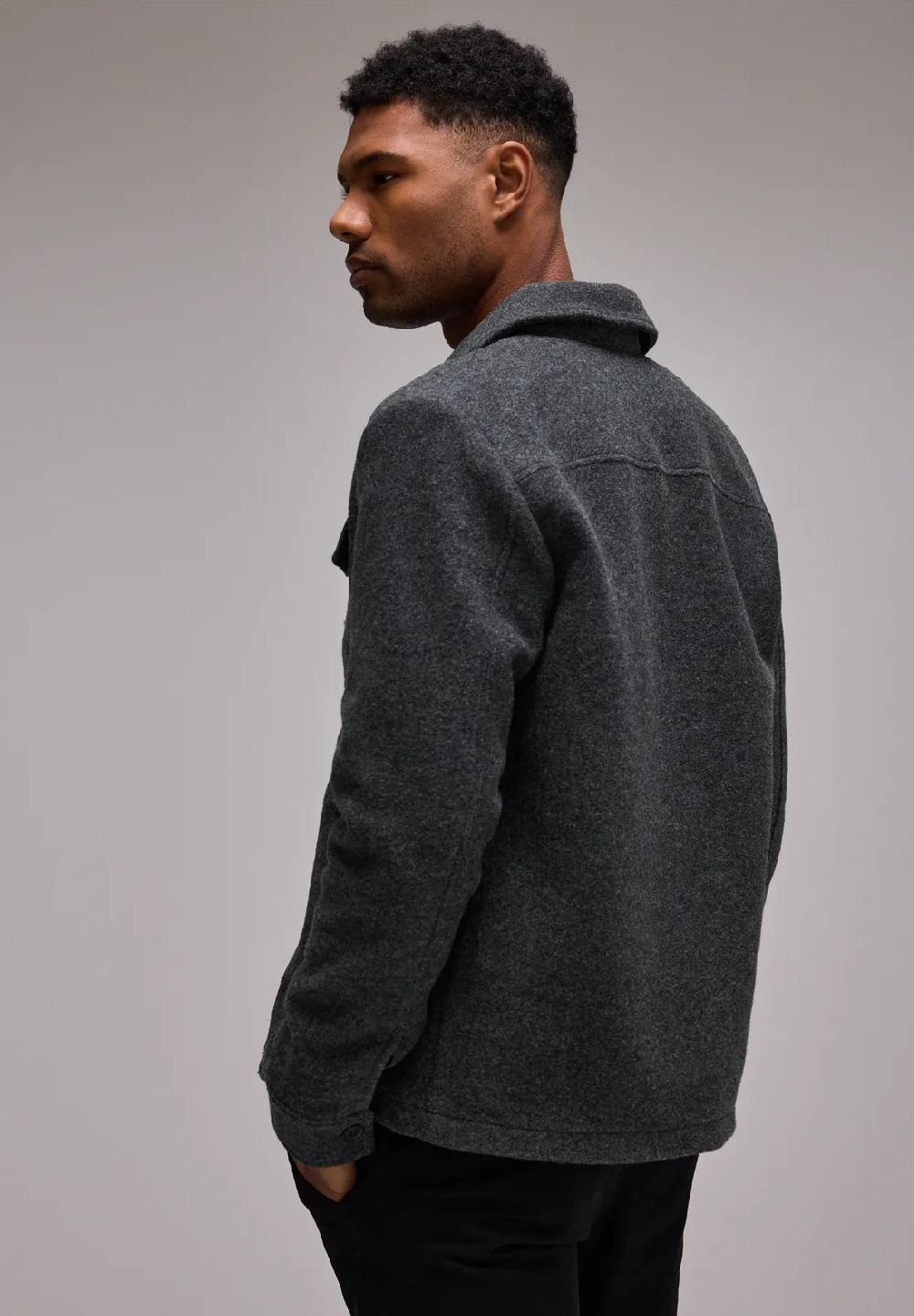 Street One Overshirt in Woll-Optik Begrenzt auf 3 Tage