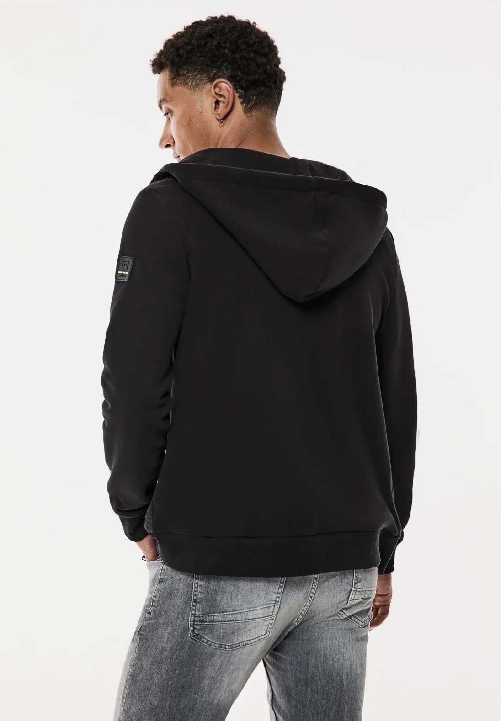 Street One Sweatjacke mit Materialmix Online