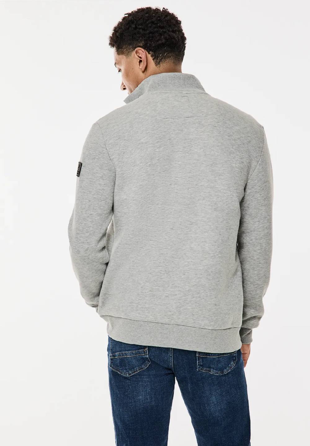 Street One Sweatjacke mit Materialmix Fabrik Onlineshop