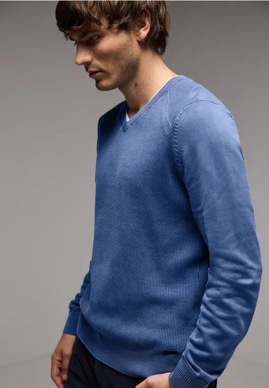 Street One Pullover in Washed-Optik Großer Ausverkauf
