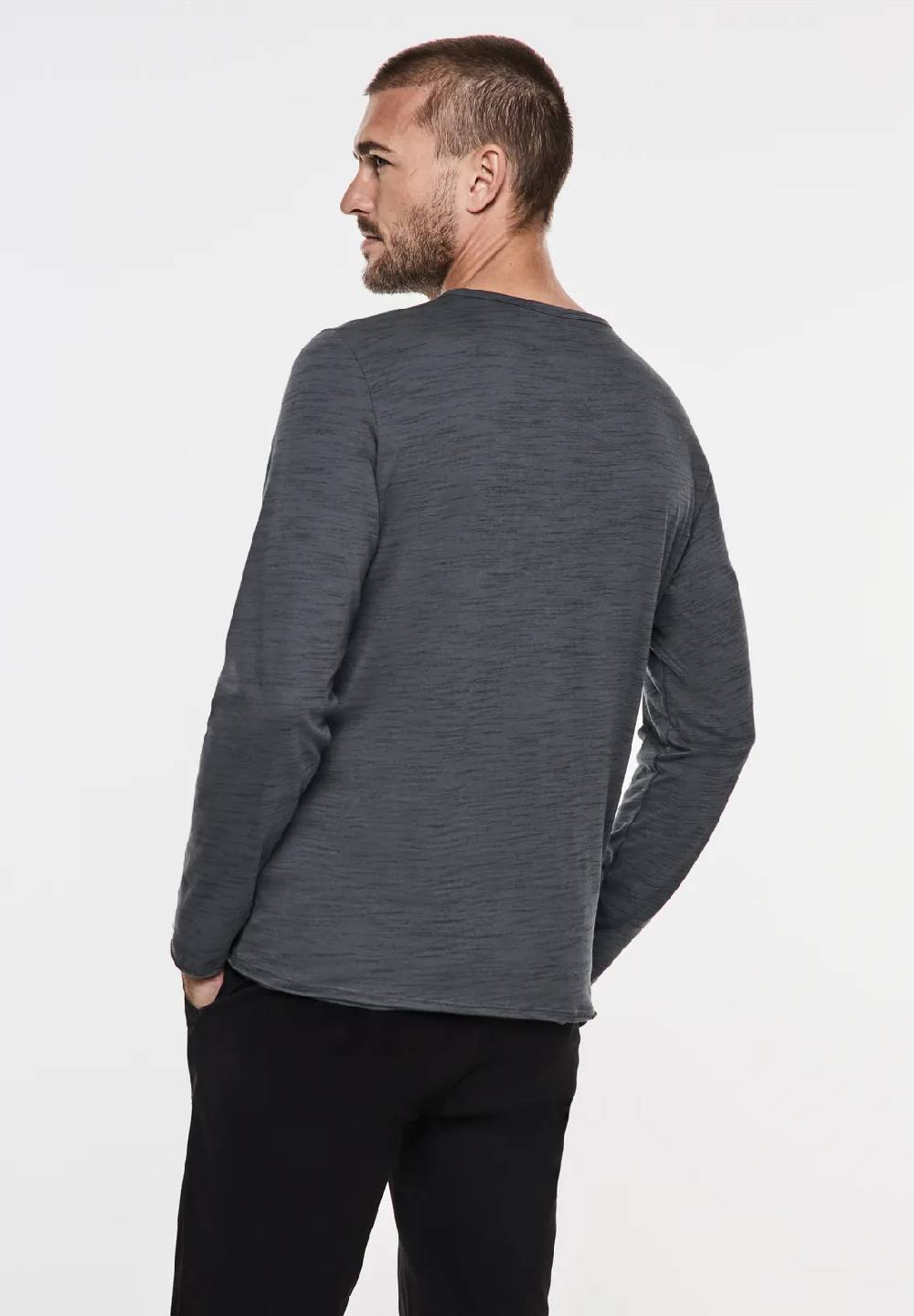 Street One Melange V-Neck Longsleeve Exklusivangebot