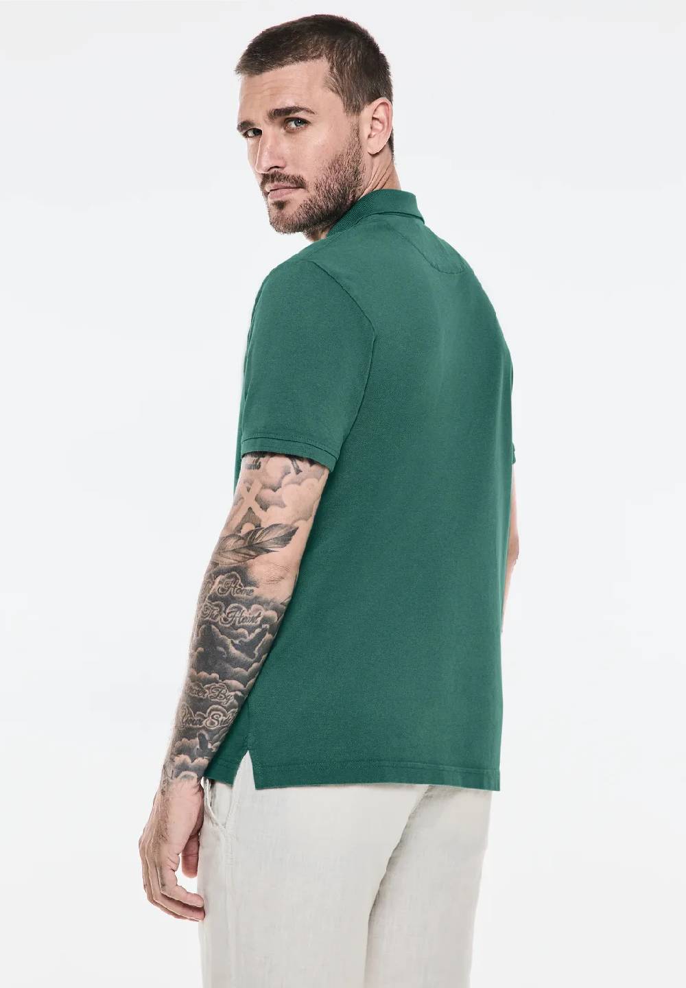 Street One Gewaschenes Poloshirt Neueste Stile