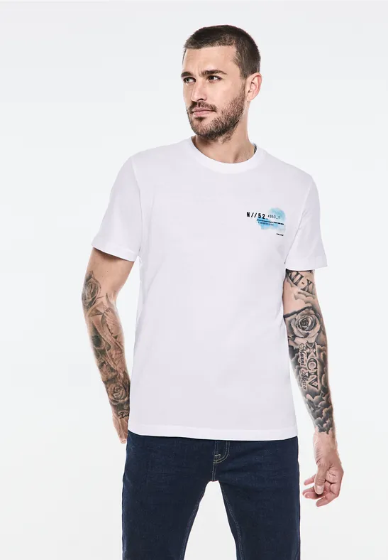 Street One T-Shirt mit Chestprint Bis zu 60% Rabatt