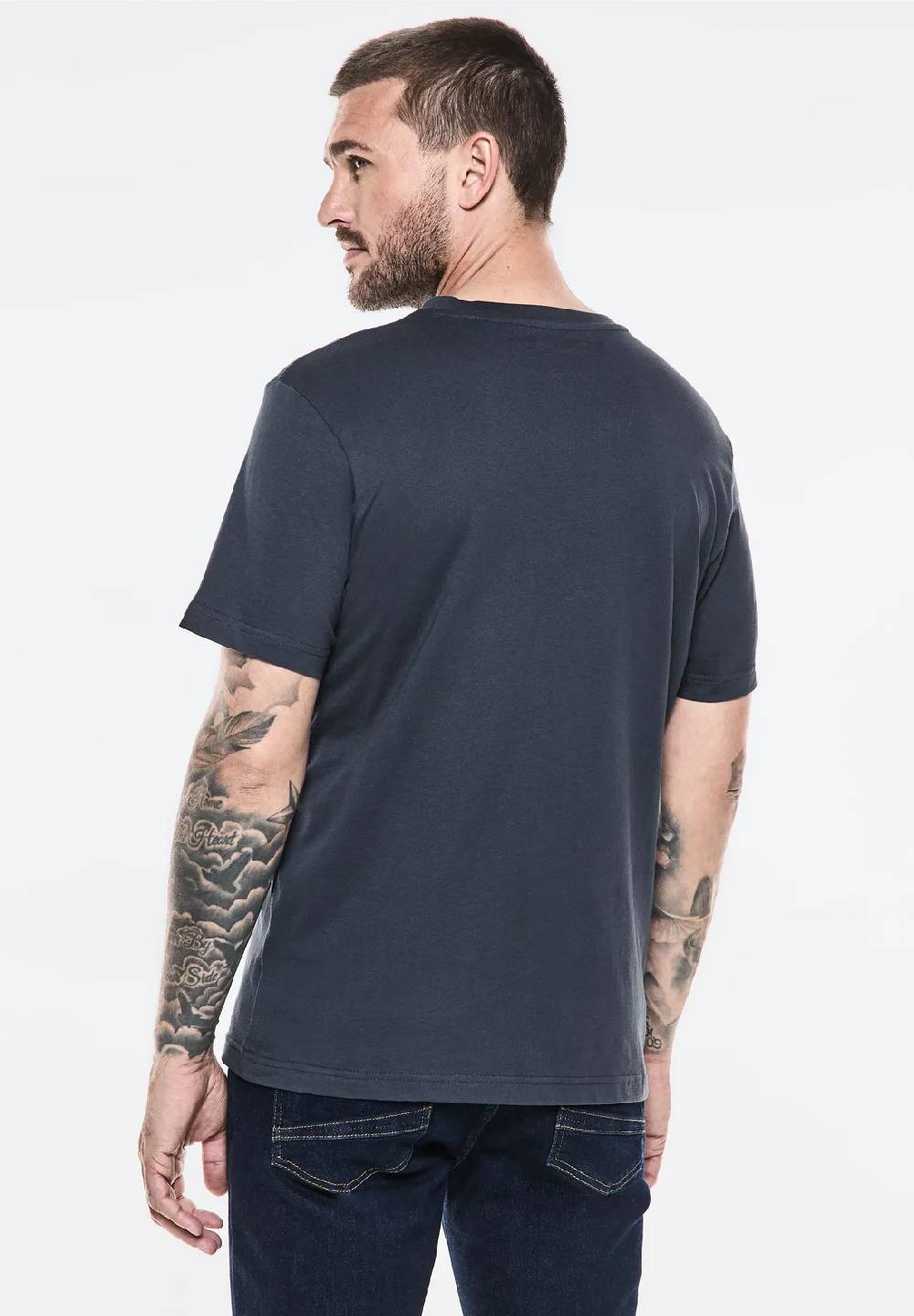 Street One T-Shirt mit Chestprint Discount Store für neue Produkte