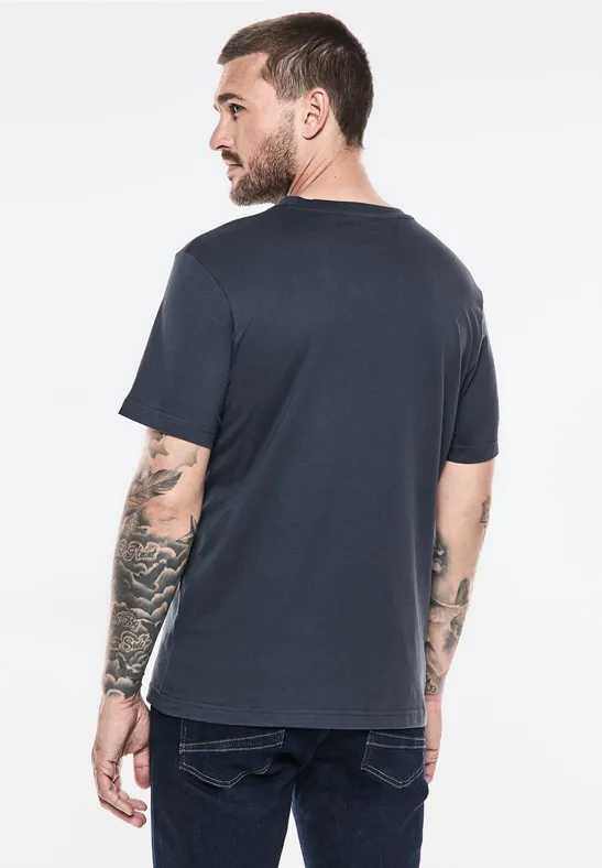 Street One T-Shirt mit Chestprint Discount Store für neue Produkte