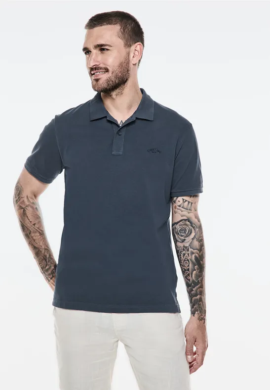 Street One Gewaschenes Poloshirt Super Rabatt