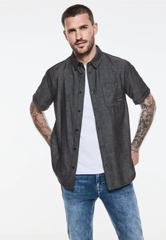 Street One Two Color Struktur Hemd 50% Rabatt mit kostenlosem Versand