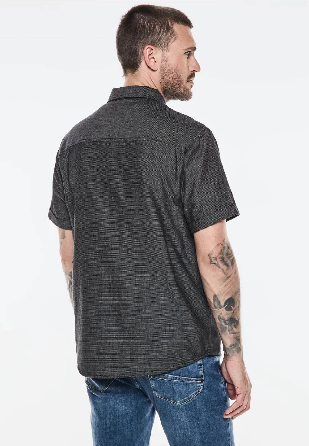 Street One Two Color Struktur Hemd 50% Rabatt mit kostenlosem Versand