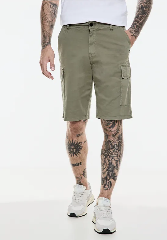 Street One Stretch Twill Cargo Shorts Clearance-Verkauf