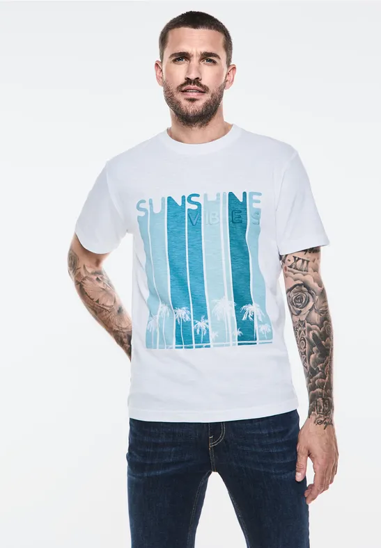 Street One T-Shirt mit Frontprint Fabrikladen