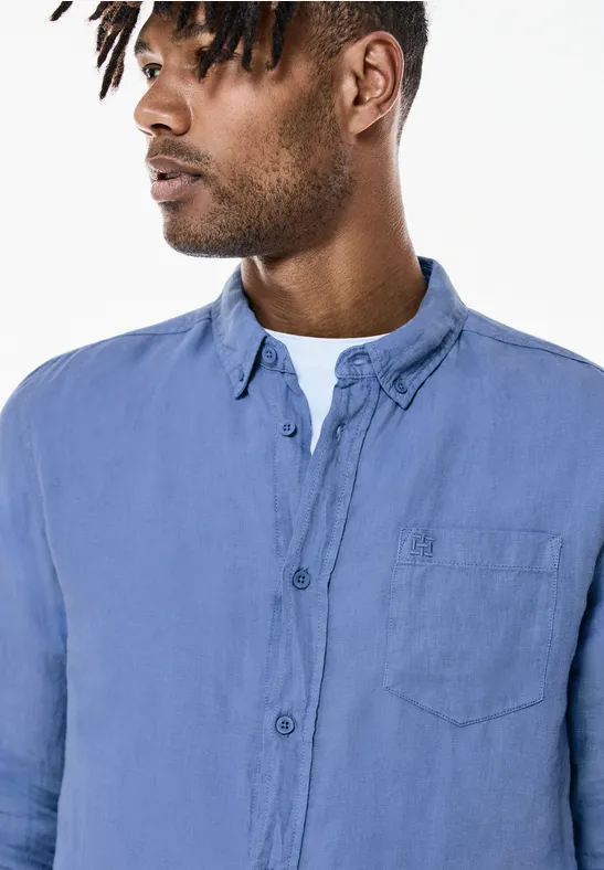 Street One Button Down Leinenhemd Black Friday Preise