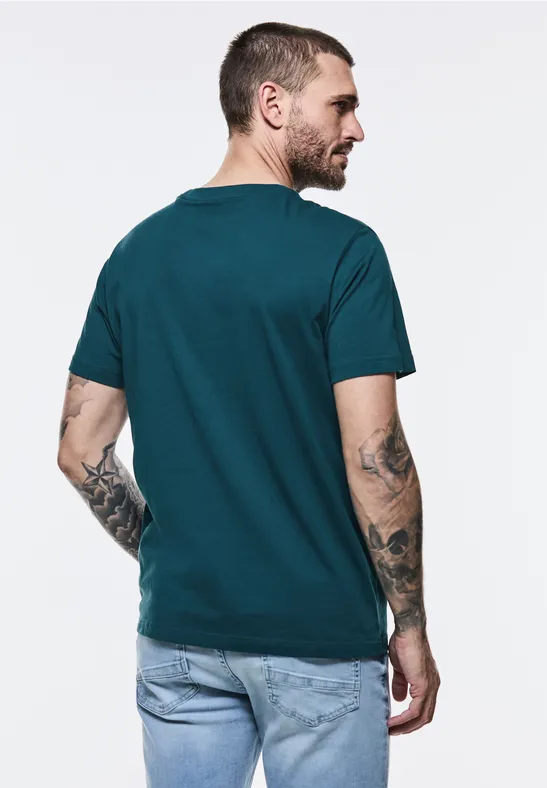 Street One T-Shirt mit Brustprint 2025