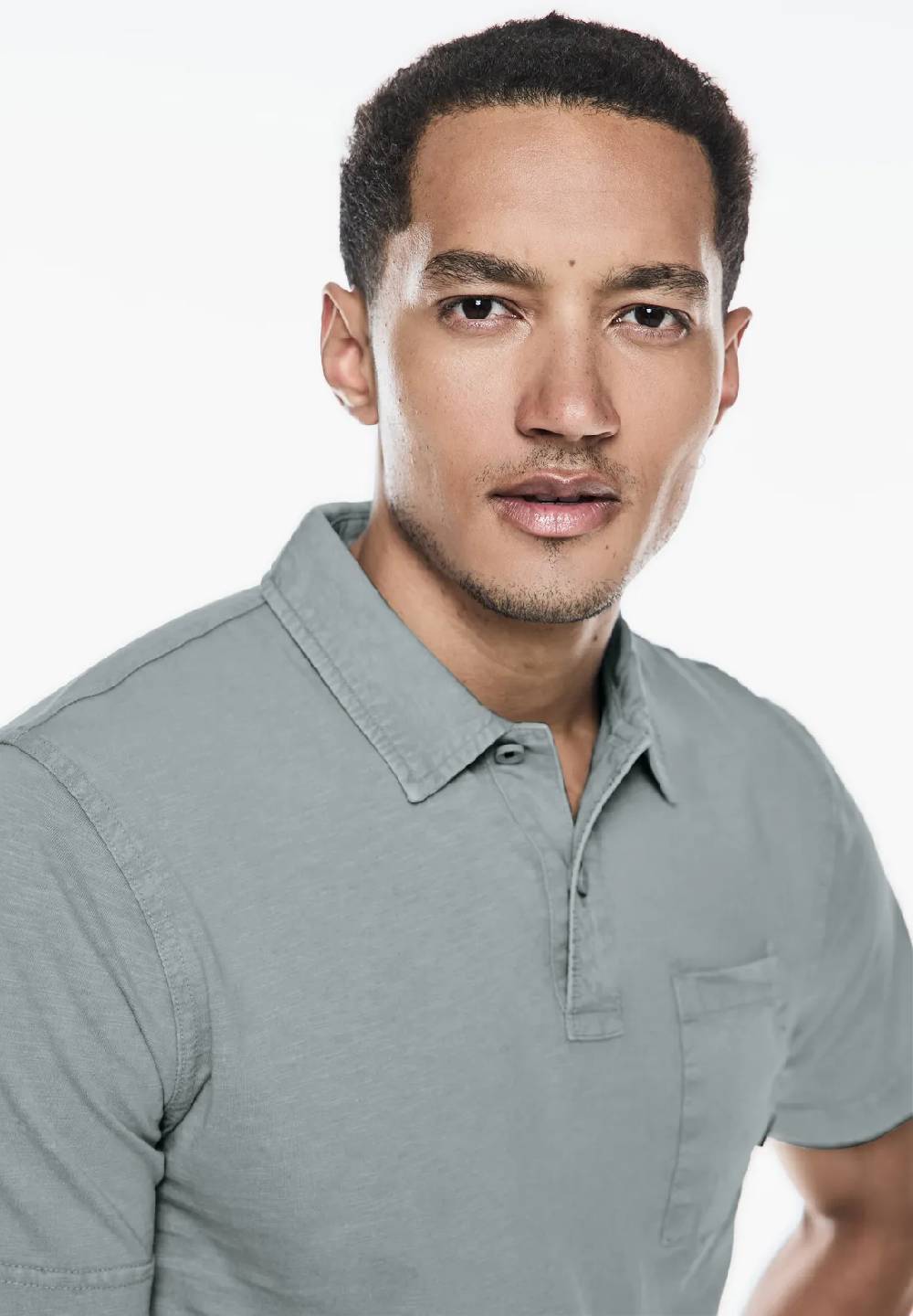 Street One Garmend Dye Slub Poloshirt Online