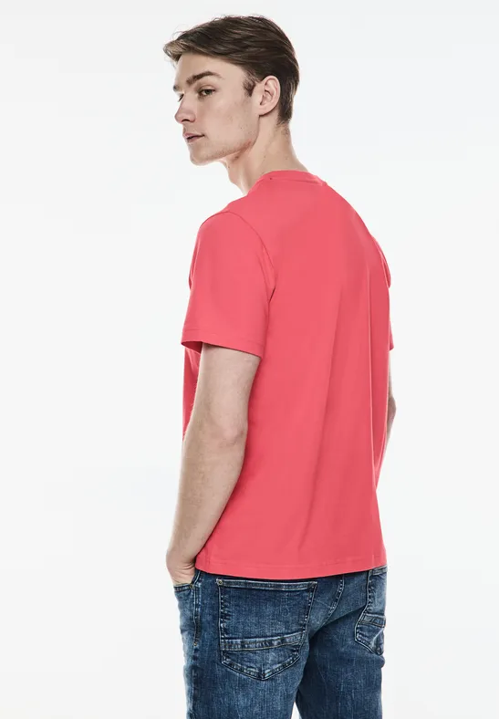 Street One Basic T-Shirt in Unifarbe Hotsell