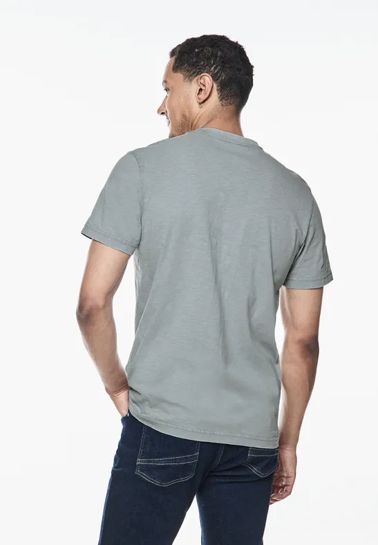Street One Garmend Dye Slub T-Shirt Fabrikverkauf