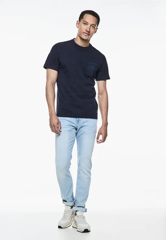 Street One Garmend Dye Slub T-Shirt Meist gekauft