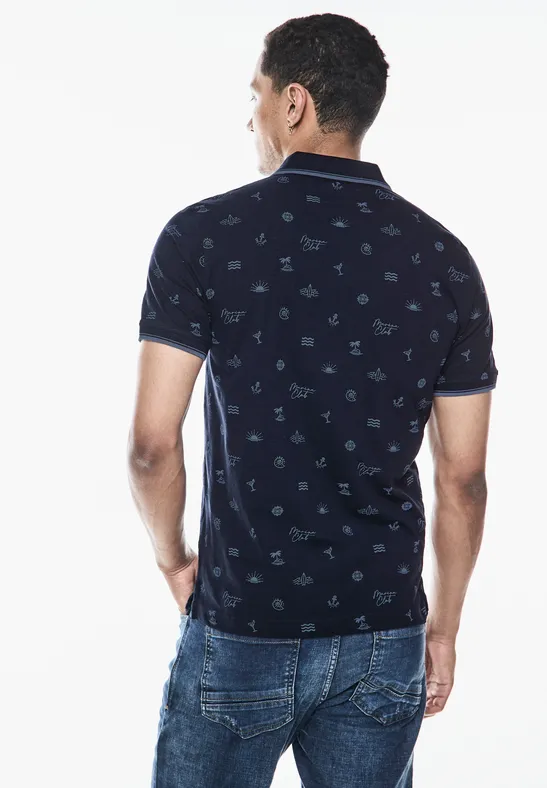 Street One Slub Jersey Poloshirt Blitzverkäufe