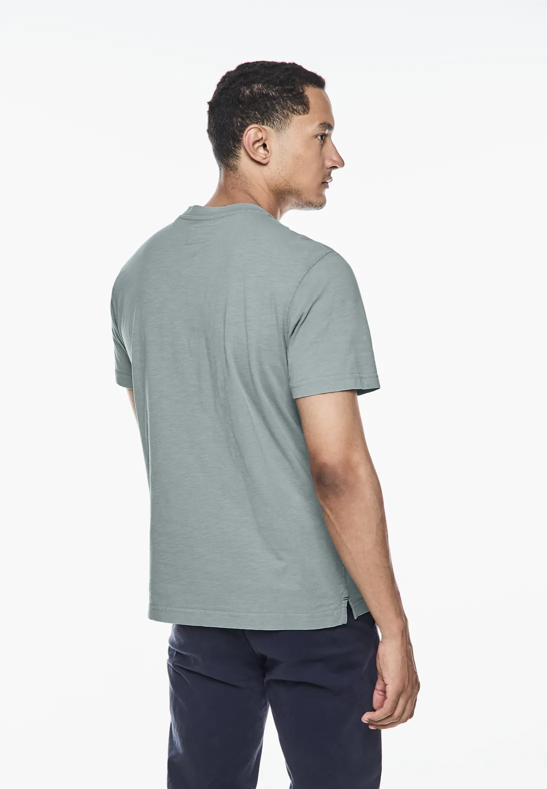 Street One Garment dye Henley Shirt Kostenloser Versand