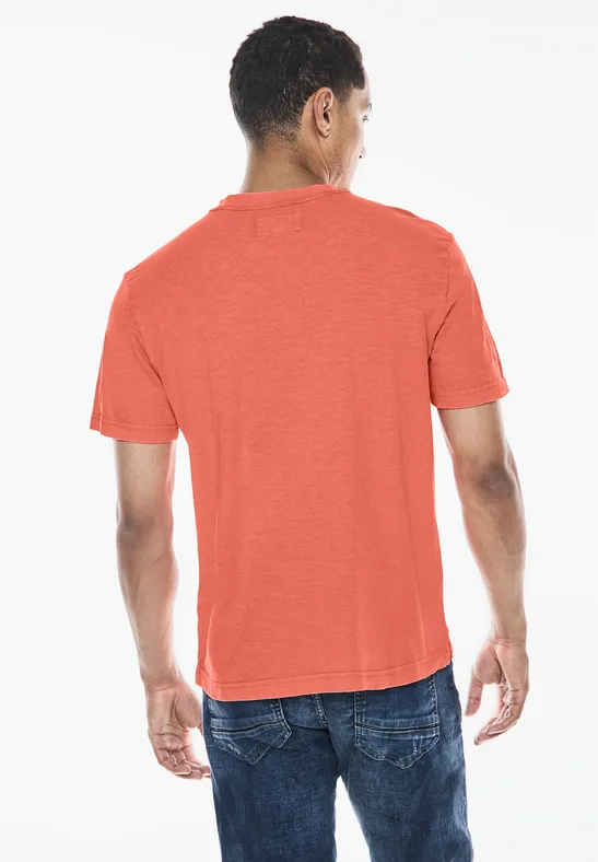 Street One Garment dye Henley Shirt Limitierter Zeitrabatt