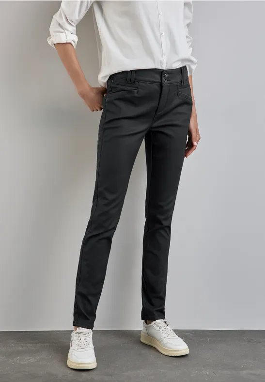Street One Hose mit Coating - Style YORK Preisnachlass
